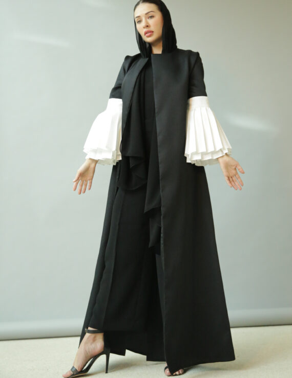 Pleated Abaya