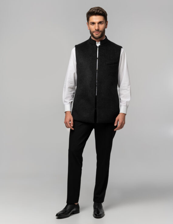 Cashmere Sudairya | Black / Camel