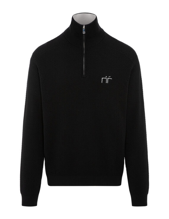 MATCH POINT SWEATER | BLACK