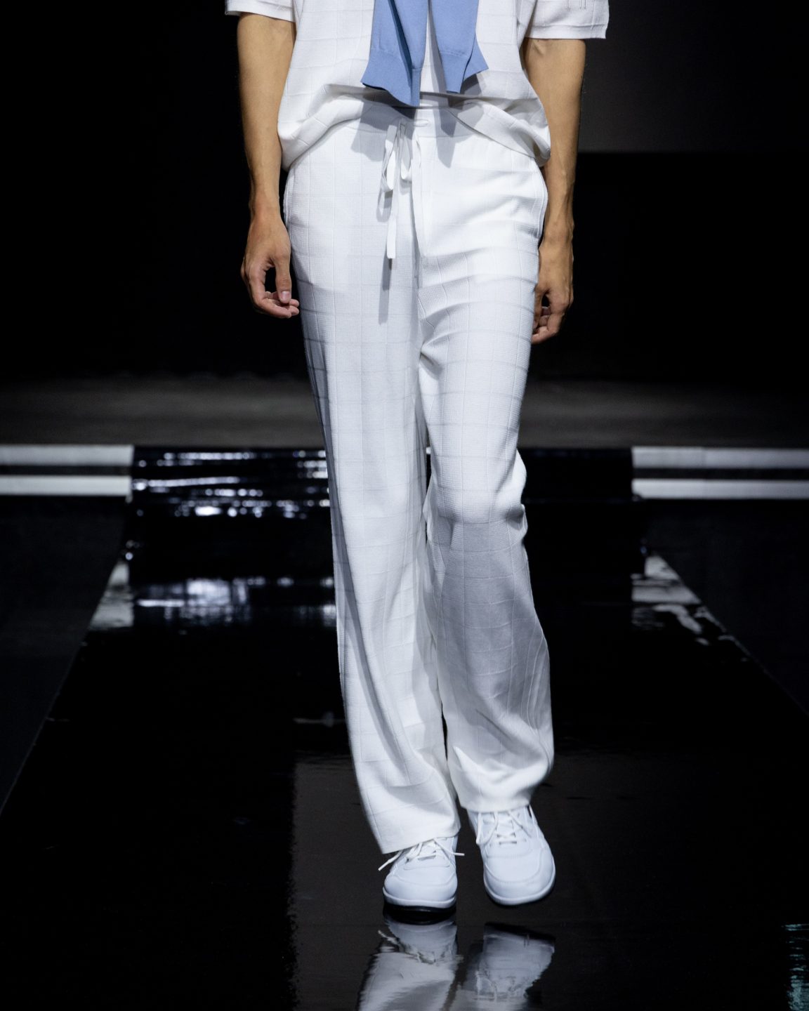 ACE KNITTED PANTS | BLACK - By Noura Sulaiman